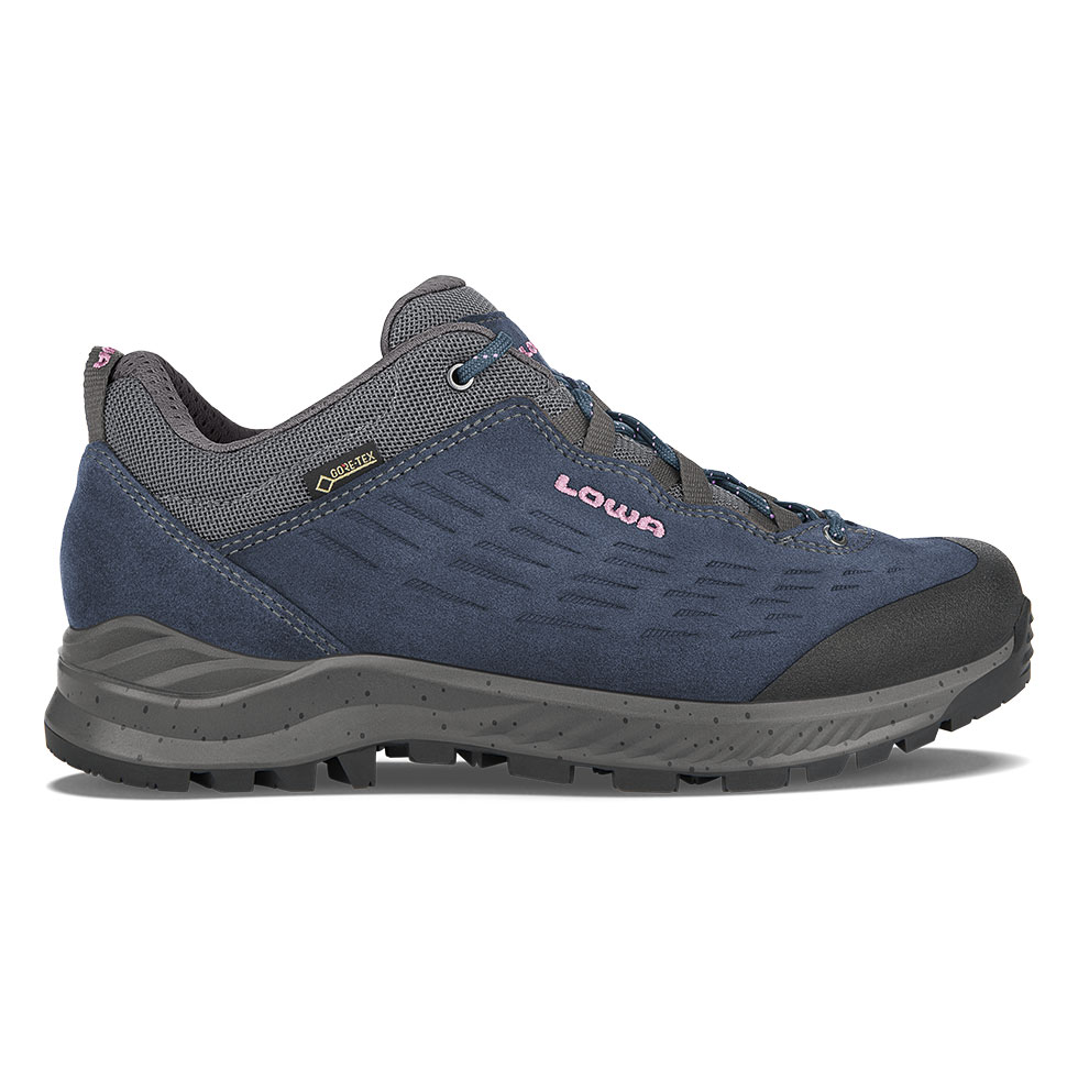 Scarpe Trekking Donna Lowa Explorer GTX Lo Blu Marino PBXJEF-467